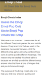 Mobile Screenshot of emojicheat.com